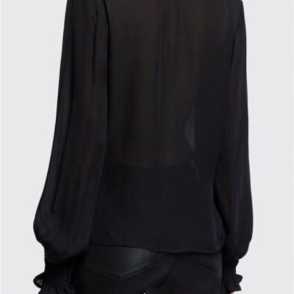 NWT Co Collection PLEATED CUFF SHIRT BLACK
L. - Picture 8 of 11